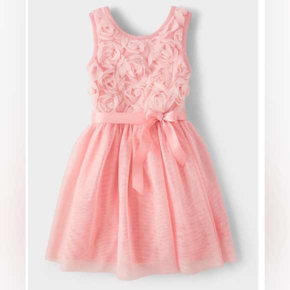 NWT 5 6 7 8 14 easter wedding twirl dress rosettes sisters matching dainty